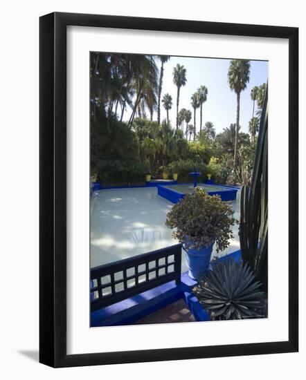 Jardin Majorelle, Marrakech, Morocco, North Africa, Africa-Ethel Davies-Framed Photographic Print