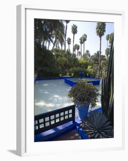 Jardin Majorelle, Marrakech, Morocco, North Africa, Africa-Ethel Davies-Framed Photographic Print