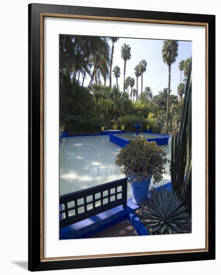 Jardin Majorelle, Marrakech, Morocco, North Africa, Africa-Ethel Davies-Framed Photographic Print