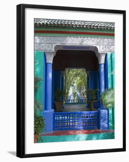 Jardin Majorelle, Marrakech, Morocco, North Africa, Africa-Nico Tondini-Framed Photographic Print