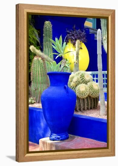 Jardin Majorelle - Marrakech - Morocco - North Africa - Africa-Philippe Hugonnard-Framed Premier Image Canvas