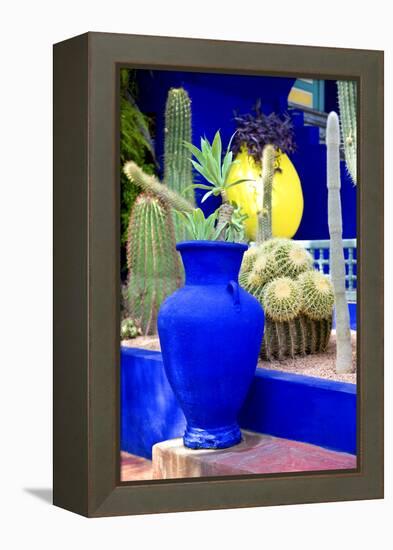 Jardin Majorelle - Marrakech - Morocco - North Africa - Africa-Philippe Hugonnard-Framed Premier Image Canvas