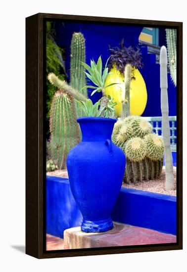 Jardin Majorelle - Marrakech - Morocco - North Africa - Africa-Philippe Hugonnard-Framed Premier Image Canvas