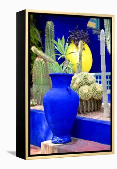 Jardin Majorelle - Marrakech - Morocco - North Africa - Africa-Philippe Hugonnard-Framed Premier Image Canvas