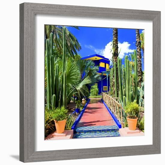 Jardin Majorelle - Marrakech - Morocco - North Africa - Africa-Philippe Hugonnard-Framed Photographic Print