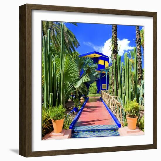 Jardin Majorelle - Marrakech - Morocco - North Africa - Africa-Philippe Hugonnard-Framed Photographic Print