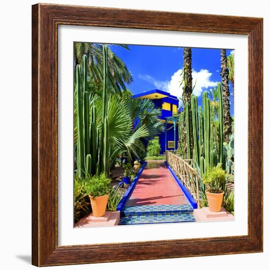 Jardin Majorelle - Marrakech - Morocco - North Africa - Africa-Philippe Hugonnard-Framed Photographic Print