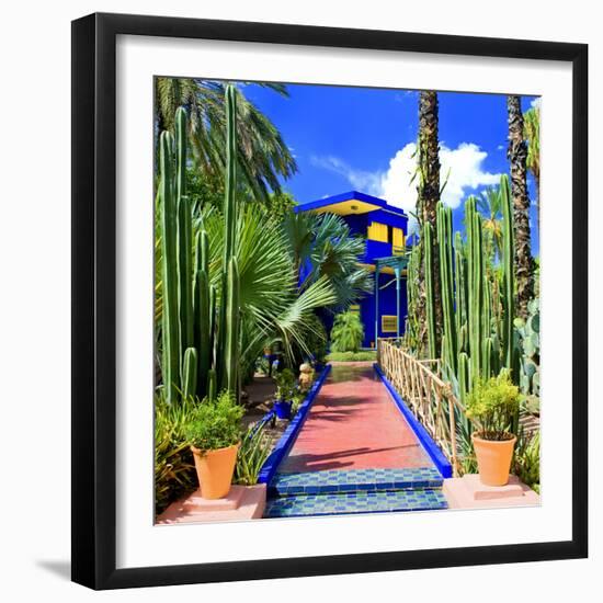 Jardin Majorelle - Marrakech - Morocco - North Africa - Africa-Philippe Hugonnard-Framed Photographic Print