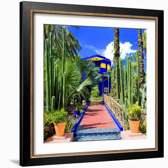 Jardin Majorelle - Marrakech - Morocco - North Africa - Africa-Philippe Hugonnard-Framed Photographic Print