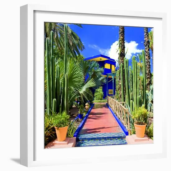 Jardin Majorelle - Marrakech - Morocco - North Africa - Africa-Philippe Hugonnard-Framed Photographic Print