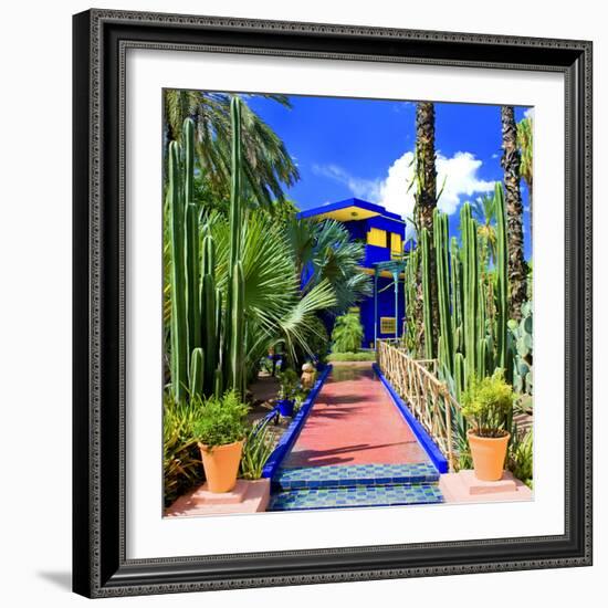 Jardin Majorelle - Marrakech - Morocco - North Africa - Africa-Philippe Hugonnard-Framed Photographic Print