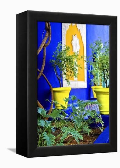 Jardin Majorelle - Marrakech - Morocco - North Africa - Africa-Philippe Hugonnard-Framed Premier Image Canvas