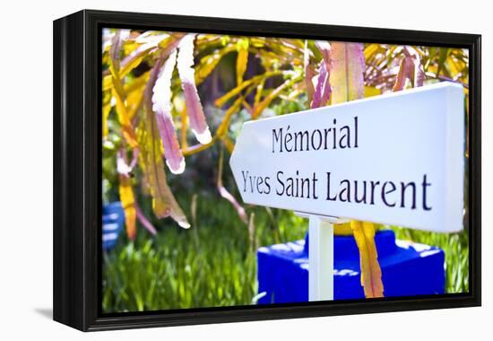 Jardin Majorelle - Marrakech - Morocco - North Africa - Africa-Philippe Hugonnard-Framed Premier Image Canvas