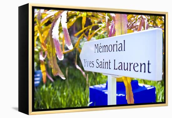 Jardin Majorelle - Marrakech - Morocco - North Africa - Africa-Philippe Hugonnard-Framed Premier Image Canvas