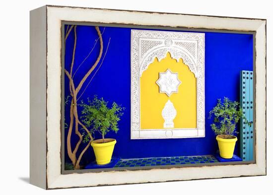 Jardin Majorelle - Marrakech - Morocco - North Africa - Africa-Philippe Hugonnard-Framed Premier Image Canvas