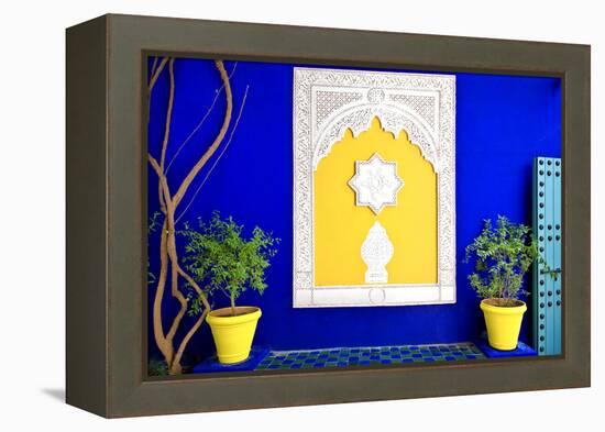 Jardin Majorelle - Marrakech - Morocco - North Africa - Africa-Philippe Hugonnard-Framed Premier Image Canvas