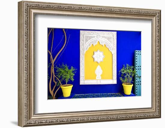 Jardin Majorelle - Marrakech - Morocco - North Africa - Africa-Philippe Hugonnard-Framed Photographic Print