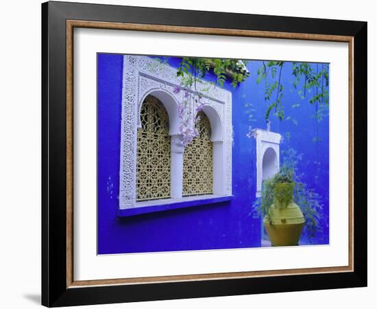 Jardin Majorelle, Marrakech, Morocco-Bruno Morandi-Framed Photographic Print