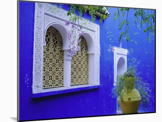 Jardin Majorelle, Marrakech, Morocco-Bruno Morandi-Mounted Photographic Print