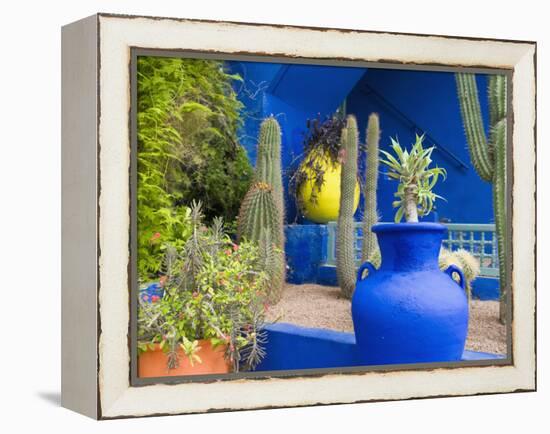 Jardin Majorelle, Marrakech, Morocco-Nico Tondini-Framed Premier Image Canvas