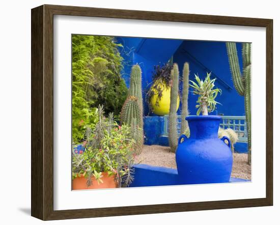 Jardin Majorelle, Marrakech, Morocco-Nico Tondini-Framed Photographic Print