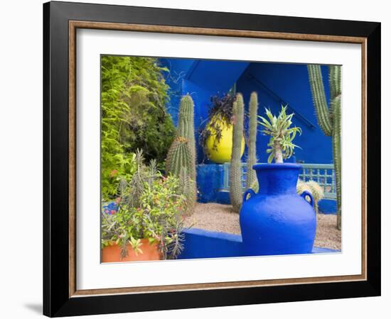 Jardin Majorelle, Marrakech, Morocco-Nico Tondini-Framed Photographic Print