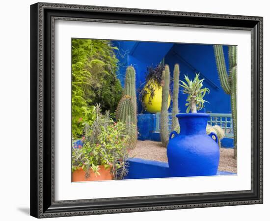 Jardin Majorelle, Marrakech, Morocco-Nico Tondini-Framed Photographic Print