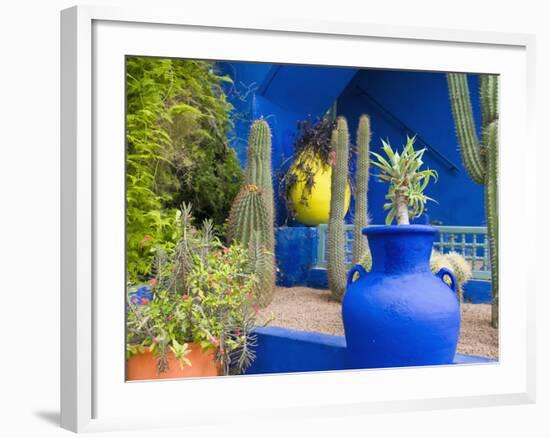 Jardin Majorelle, Marrakech, Morocco-Nico Tondini-Framed Photographic Print