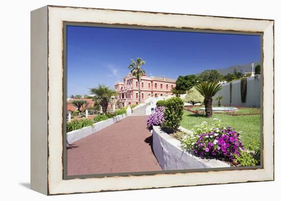 Jardin Marquesado De La Quinta Gardens, La Orotava, Canary Islands-Markus Lange-Framed Premier Image Canvas