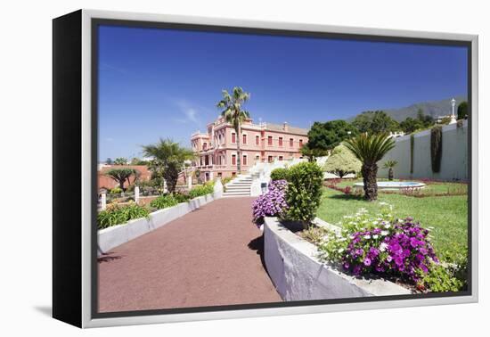 Jardin Marquesado De La Quinta Gardens, La Orotava, Canary Islands-Markus Lange-Framed Premier Image Canvas