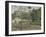 Jardin potager à L'Hermitage, Pontoise-Camille Pissarro-Framed Giclee Print