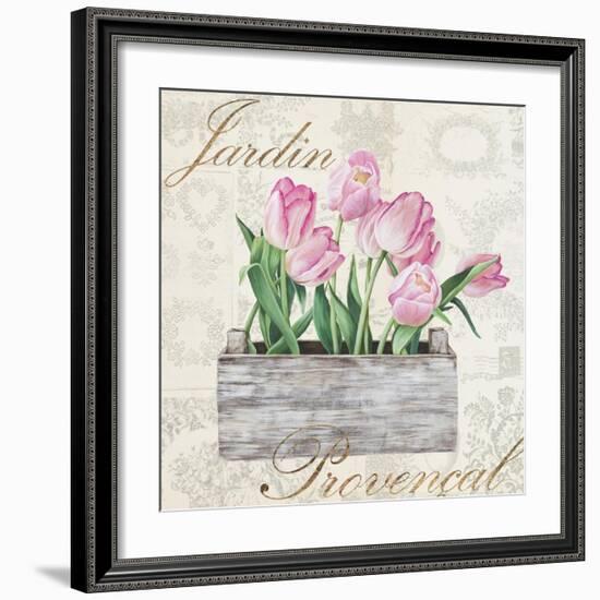 Jardin Provencal-Remy Dellal-Framed Art Print