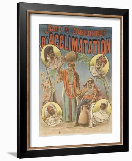 Jardin zoologique d'acclimatation-null-Framed Giclee Print