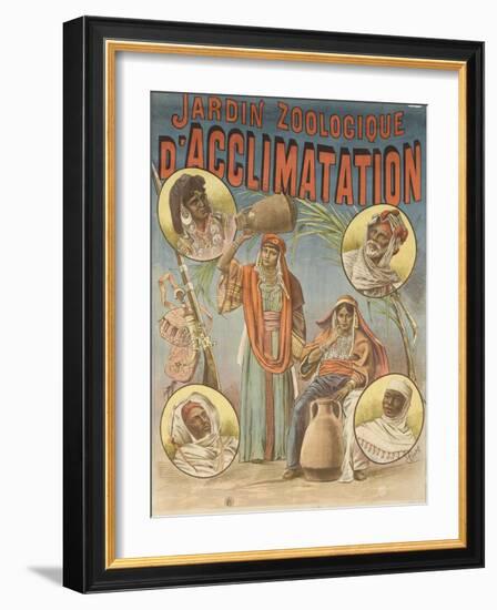 Jardin zoologique d'acclimatation-null-Framed Giclee Print