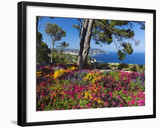 Jardins Botanico De Cap Roig, Calella De Palafrugell, Costa Brava, Catalonia, Spain, Mediterranean,-Stuart Black-Framed Photographic Print