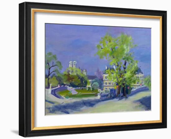 Jardins De Luxembourg-Anne Durham-Framed Giclee Print