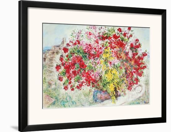Jardins de St.Paul, 1973-Marc Chagall-Framed Art Print