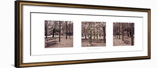 Jardins des Tuileries-Bill Philip-Framed Art Print