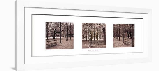 Jardins des Tuileries-Bill Philip-Framed Art Print