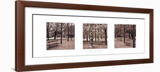 Jardins des Tuileries-Bill Philip-Framed Art Print