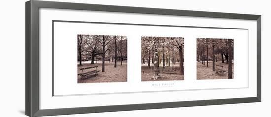 Jardins des Tuileries-Bill Philip-Framed Art Print