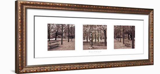 Jardins des Tuileries-Bill Philip-Framed Art Print