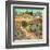 Jardins En Fleurs Avec Sentier-Vincent van Gogh-Framed Art Print