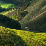 Tuscany Sunrise-Jarek Pawlak-Photographic Print