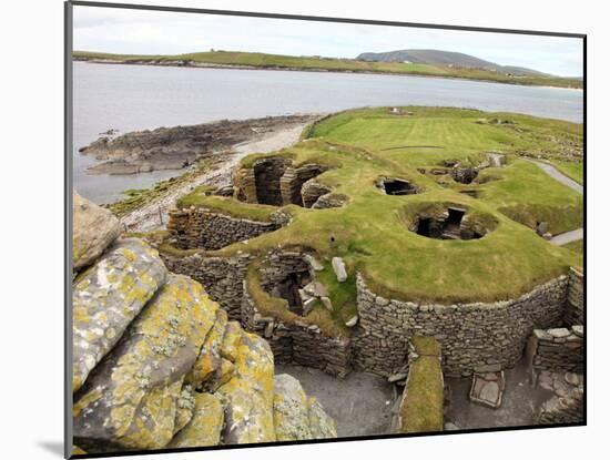 Jarlshof Has Evidence of Human Habitation over More Then 3000 Years, Sumburgh, Shetland, Shetland I-David Lomax-Mounted Photographic Print