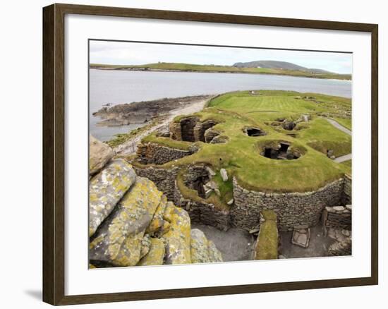 Jarlshof Has Evidence of Human Habitation over More Then 3000 Years, Sumburgh, Shetland, Shetland I-David Lomax-Framed Photographic Print