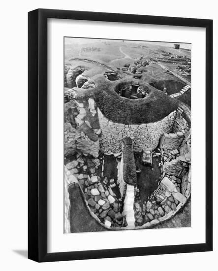 Jarlshof Prehistoric Archeological Site-Science Source-Framed Giclee Print