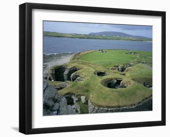 Jarlshof, Shetland, Scotland, United Kingdom-David Lomax-Framed Photographic Print