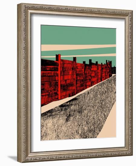 Jarrah Wall, 2014-Eliza Southwood-Framed Giclee Print