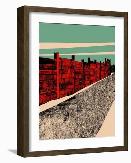 Jarrah Wall, 2014-Eliza Southwood-Framed Giclee Print